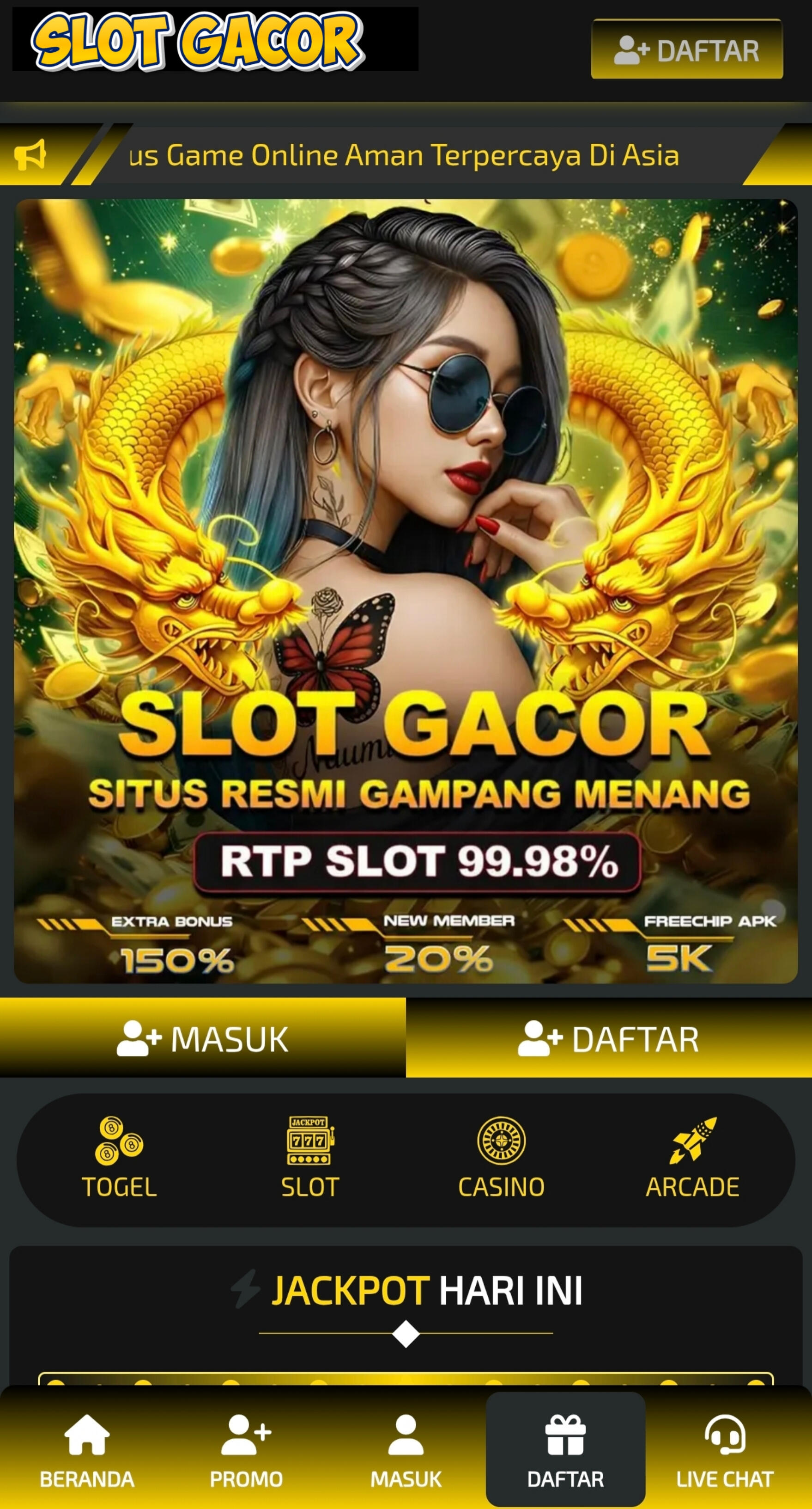 Nikmati pengalaman online yang nyaman di #PUYU606, situs resmi dengan dukungan penuh serta keamanan terbaik bagi semua pengguna. #PUYU606